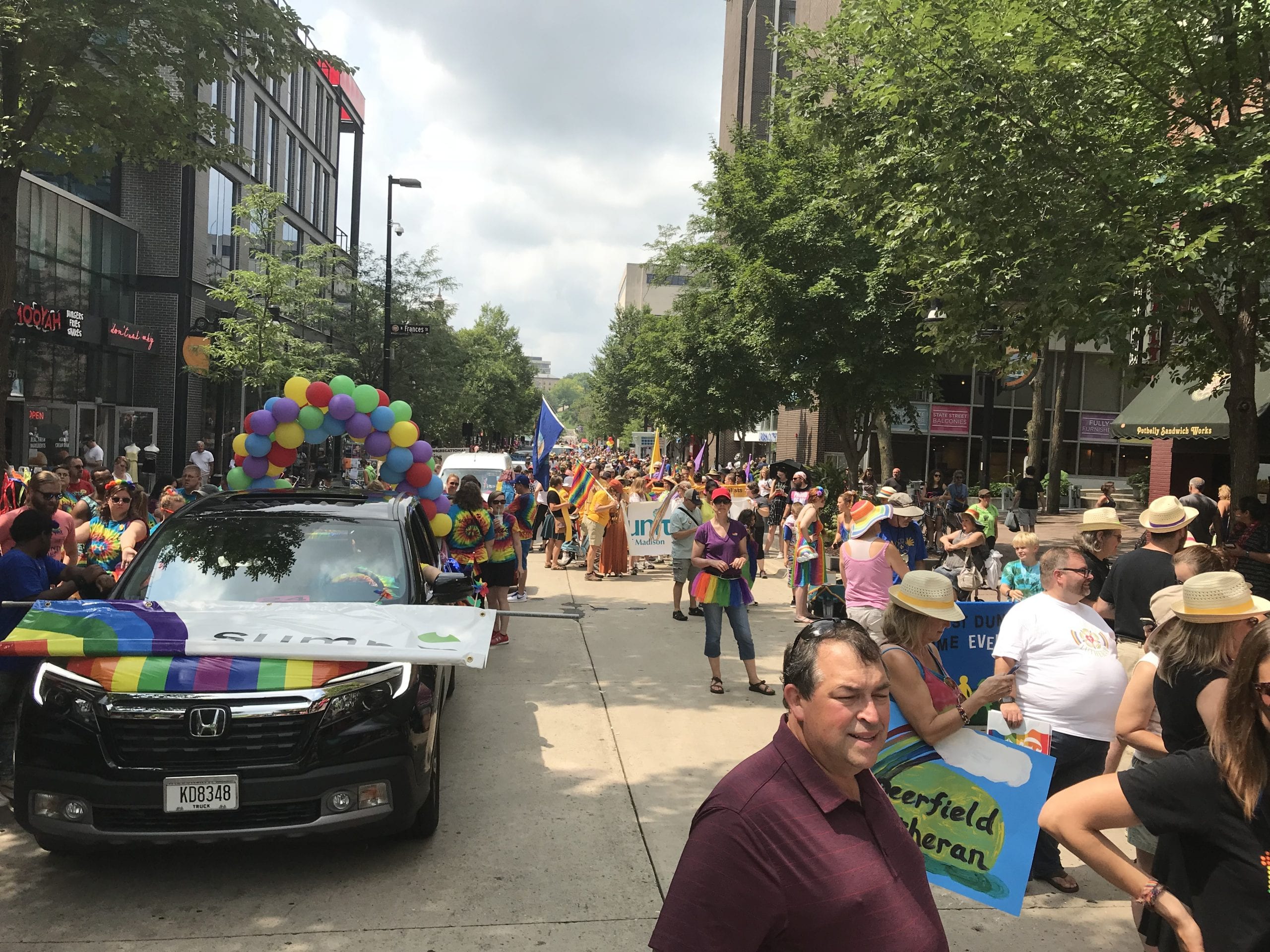 2018 Madison PRIDE Parade Participants